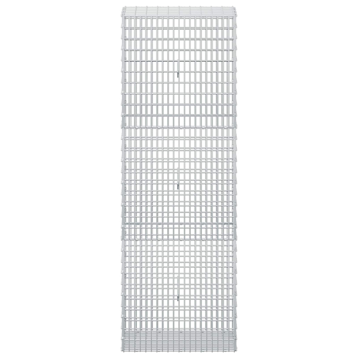 vidaXL Gabion z drutu 3,5 mm i siatką 5x2,5 cm 50x30x150 cm