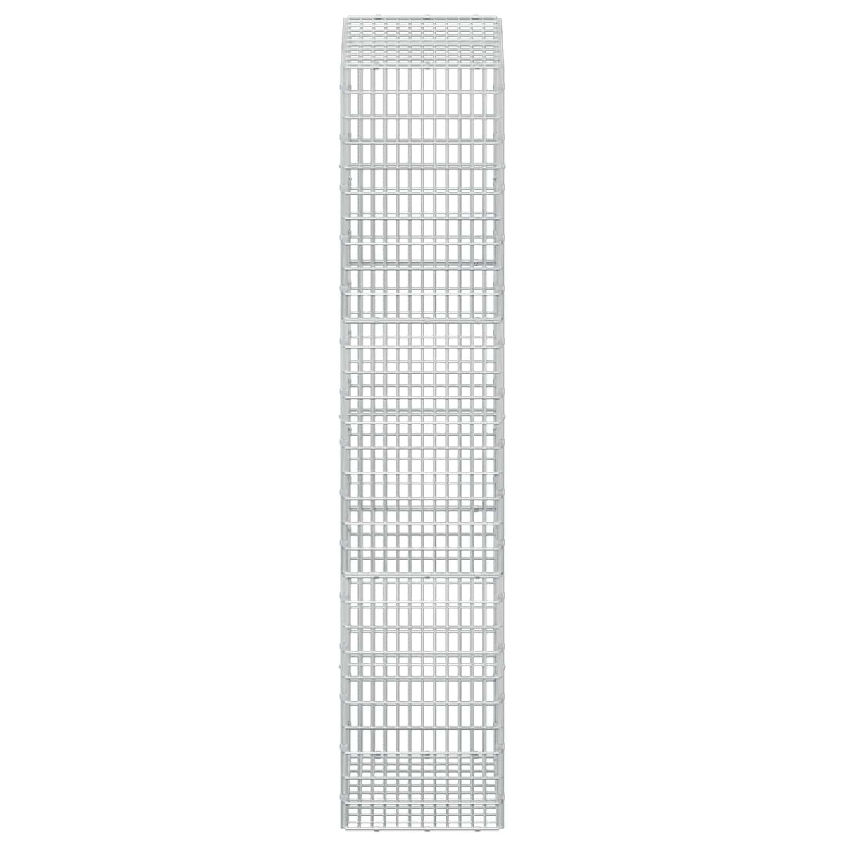 vidaXL Gabion z drutu 3,5 mm i siatką 5x2,5 cm 50x30x150 cm