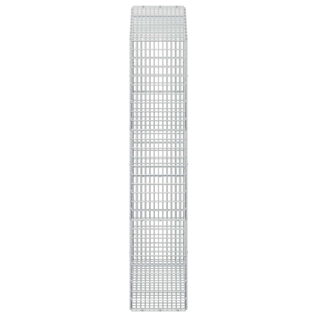 vidaXL Gabion z drutu 3,5 mm i siatką 5x2,5 cm 100x30x150 cm
