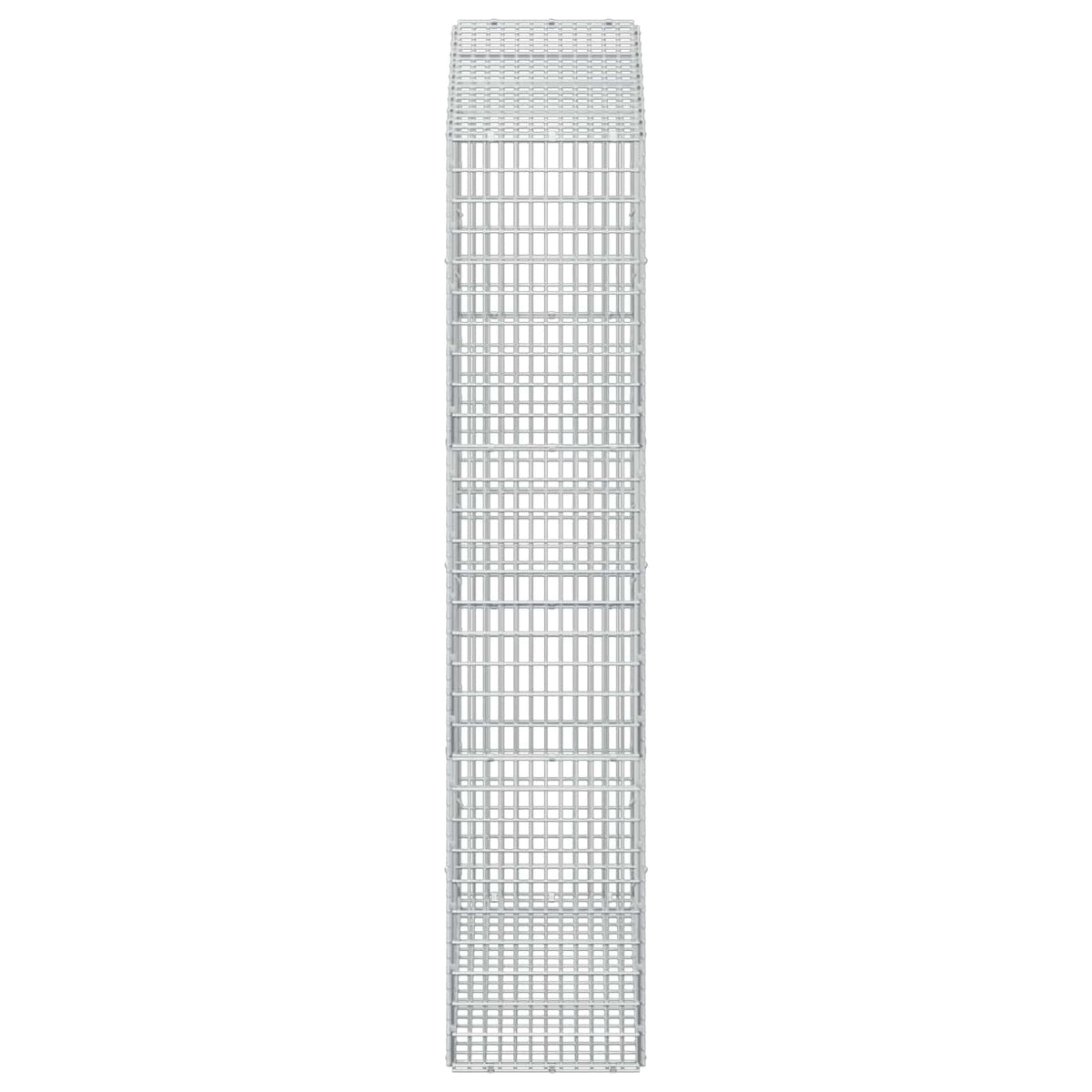 vidaXL Gabion z drutu 3,5 mm i siatką 5x2,5 cm 100x30x150 cm