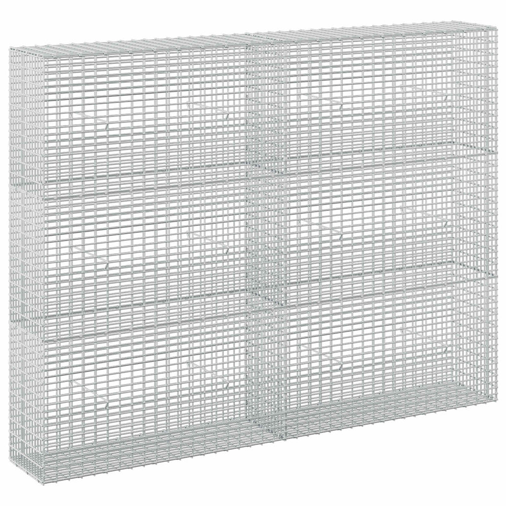 vidaXL Gabion z drutu 3,5 mm i siatką 5x2,5 cm 200x30x150 cm