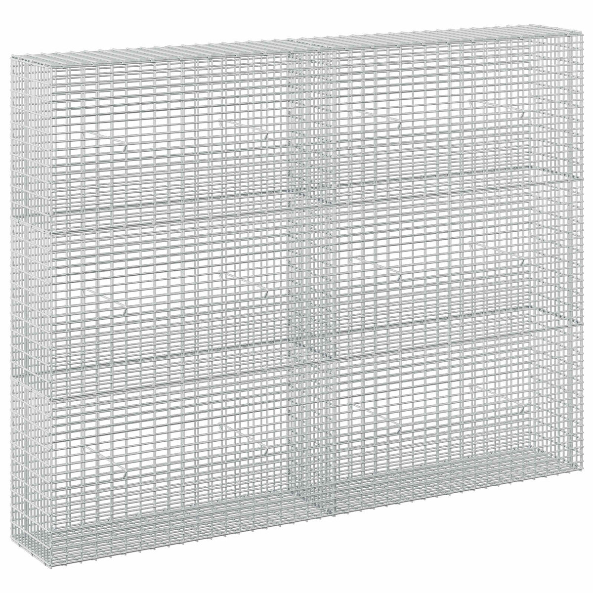 vidaXL Gabion z drutu 3,5 mm i siatką 5x2,5 cm 200x30x150 cm
