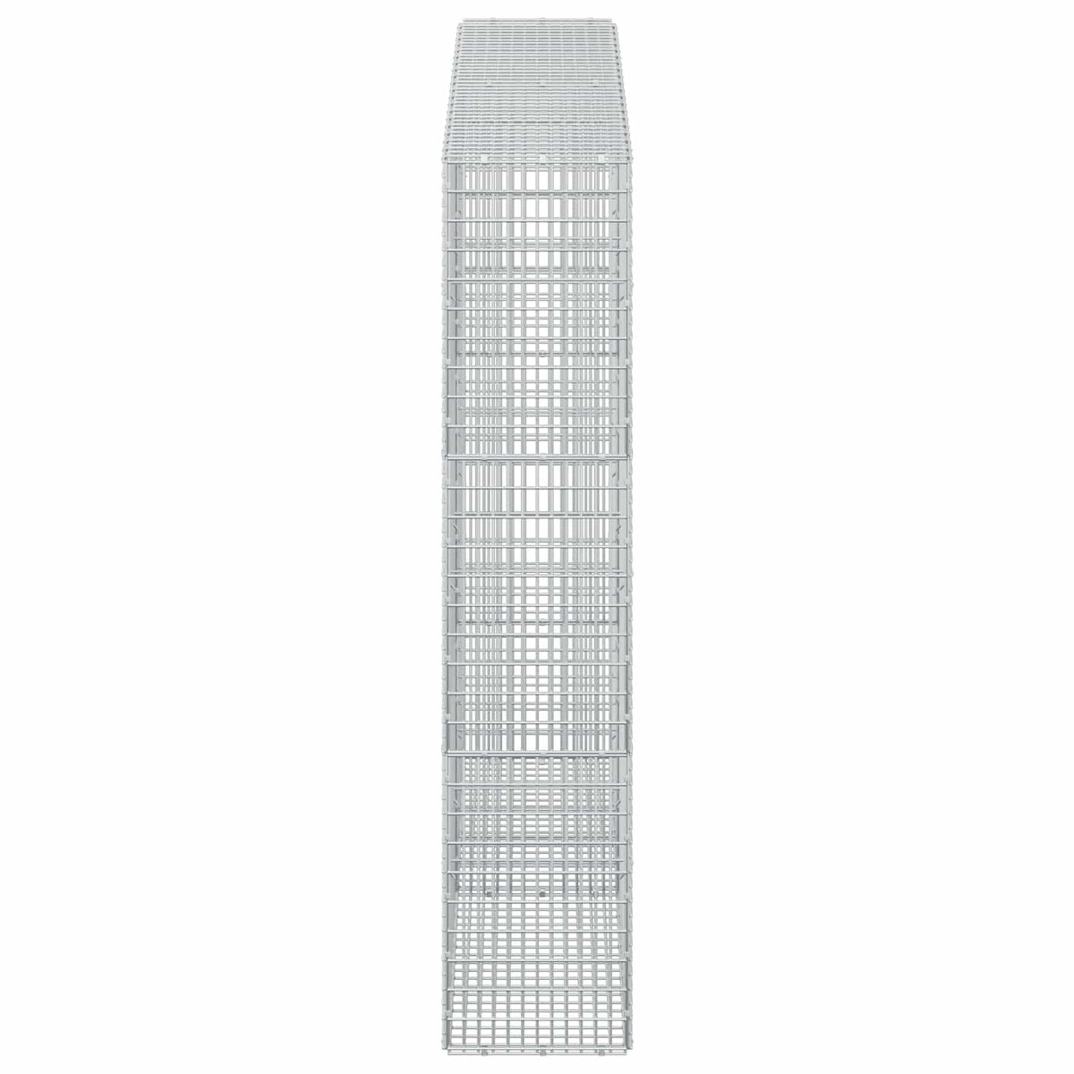 vidaXL Gabion z drutu 3,5 mm i siatką 5x2,5 cm 200x30x150 cm