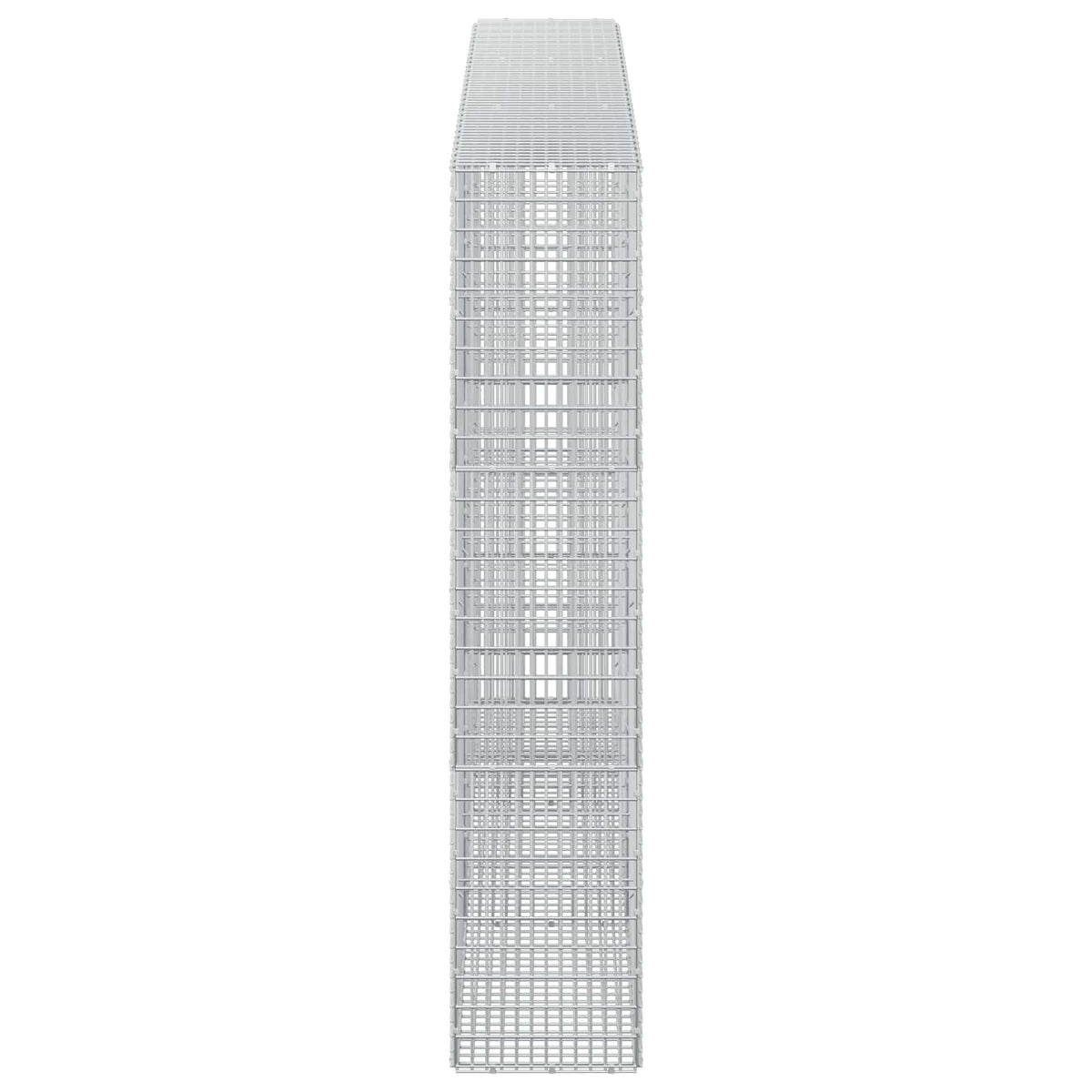 vidaXL Gabion z drutu 3,5 mm i siatką 5x2,5 cm 300x30x150 cm