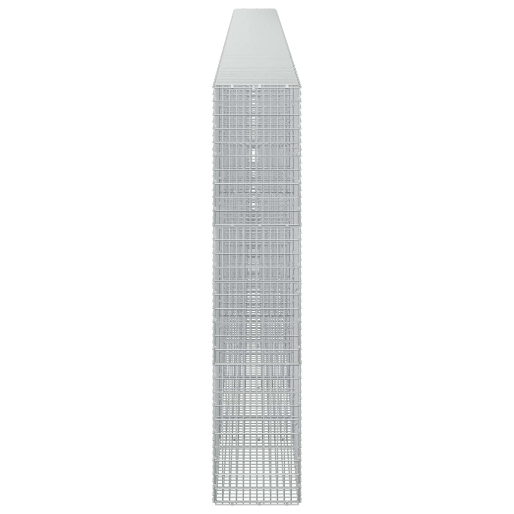vidaXL Gabion z drutu 3,5 mm i siatką 5x2,5 cm 850x30x150 cm