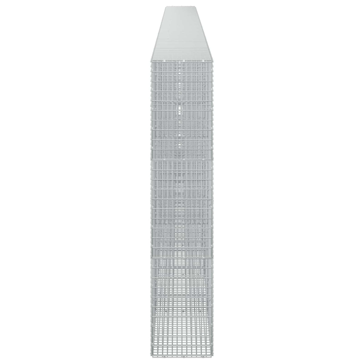vidaXL Gabion z drutu 3,5 mm i siatką 5x2,5 cm 850x30x150 cm