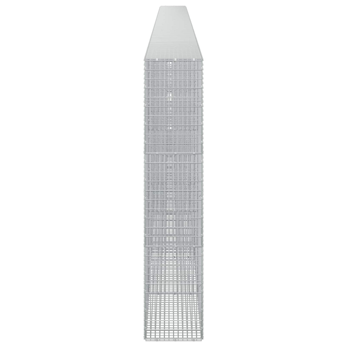 vidaXL Gabion z drutu 3,5 mm i siatką 5x2,5 cm 900x30x150 cm