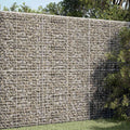 vidaXL Gabion z drutu 3,5 mm i siatką 5x2,5 cm 50x30x200 cm