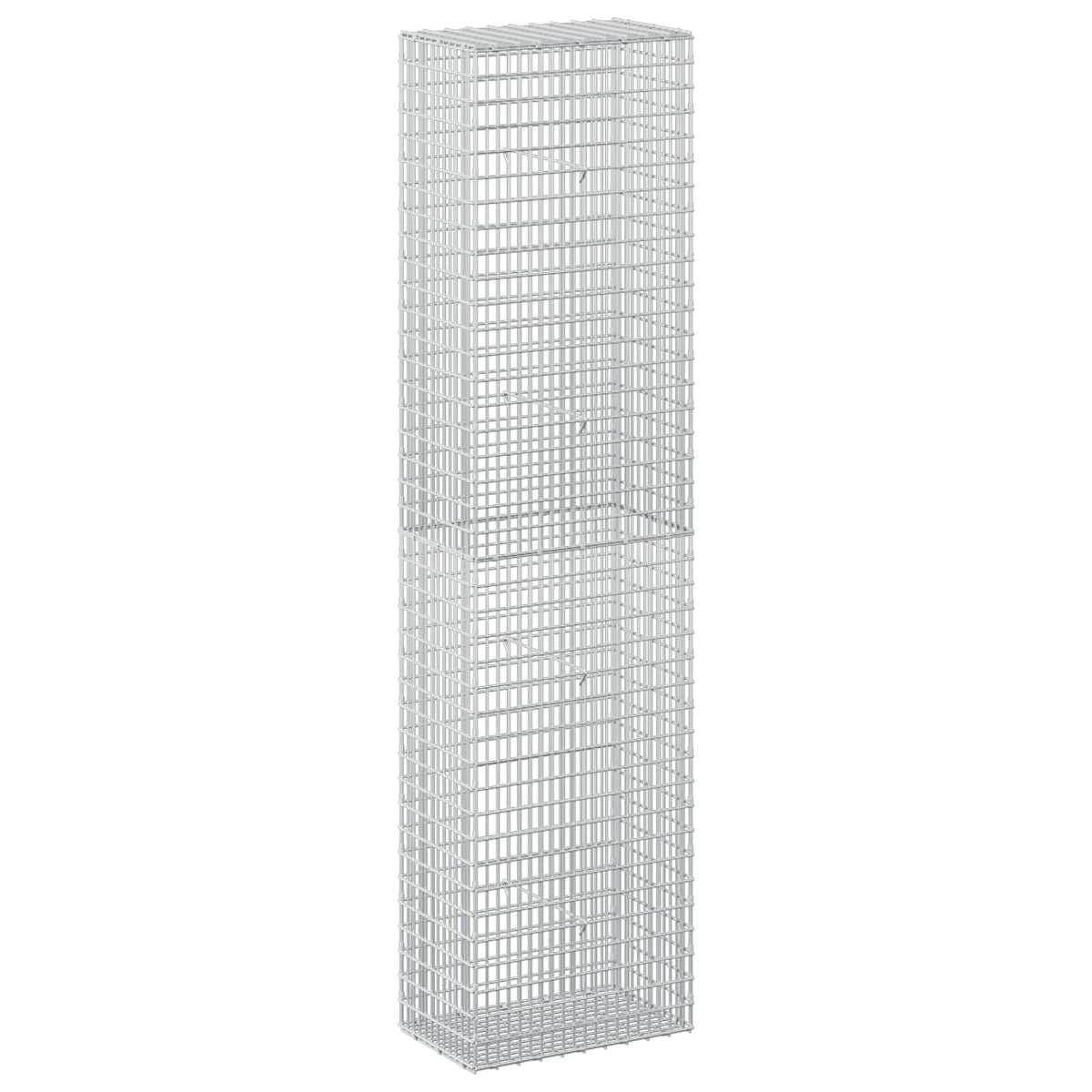 vidaXL Gabion z drutu 3,5 mm i siatką 5x2,5 cm 50x30x200 cm