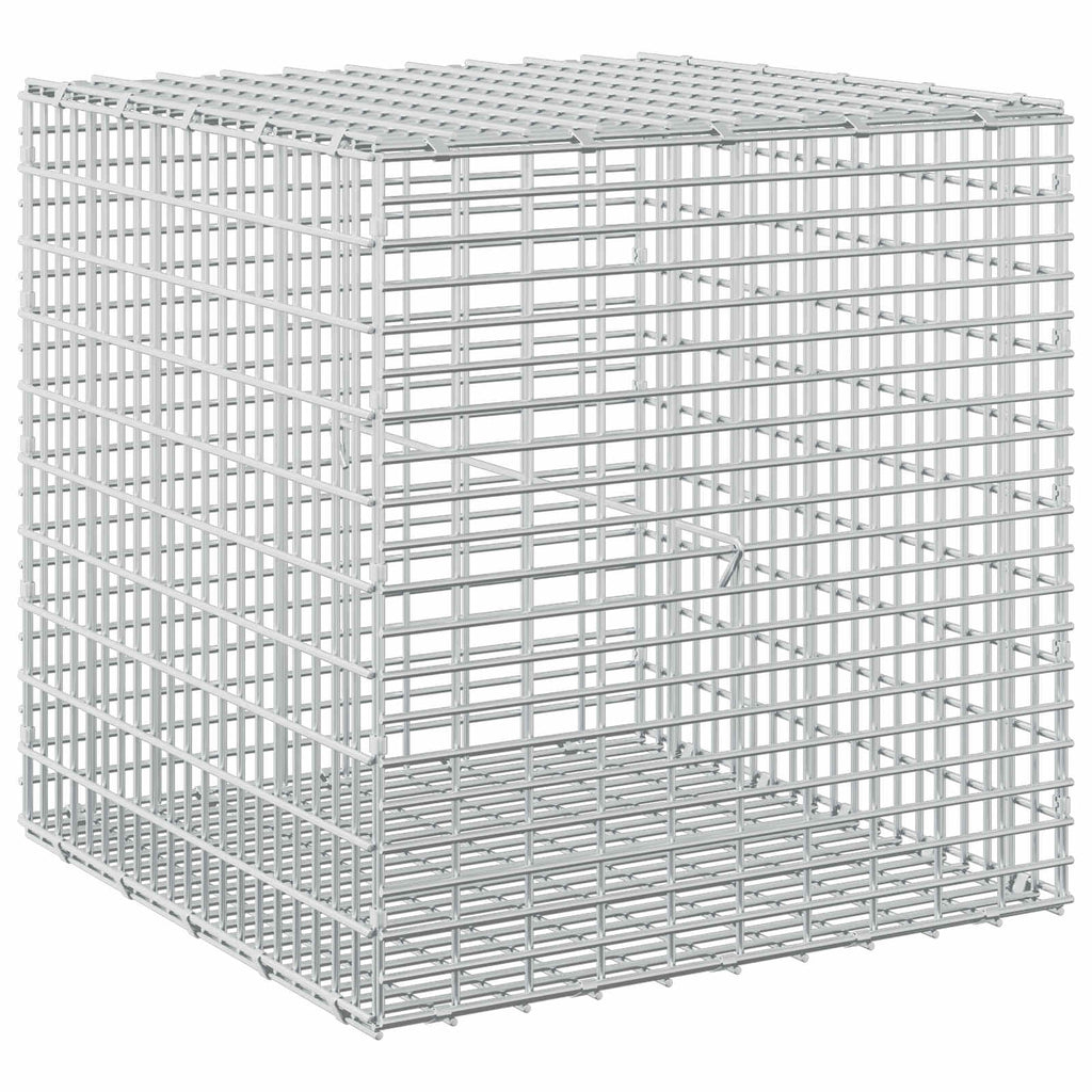 vidaXL Gabion z drutu 3,5 mm i siatką 5x2,5 cm 50x50x50 cm
