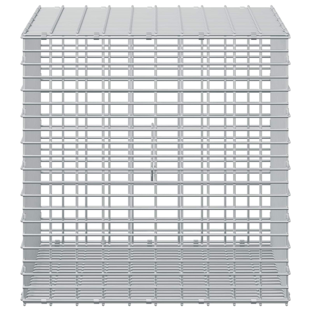 vidaXL Gabion z drutu 3,5 mm i siatką 5x2,5 cm 50x50x50 cm
