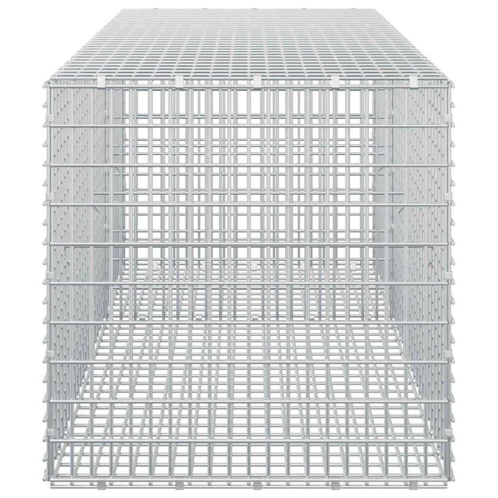 vidaXL Gabion z drutu 3,5 mm i siatką 5x2,5 cm 150x50x50 cm