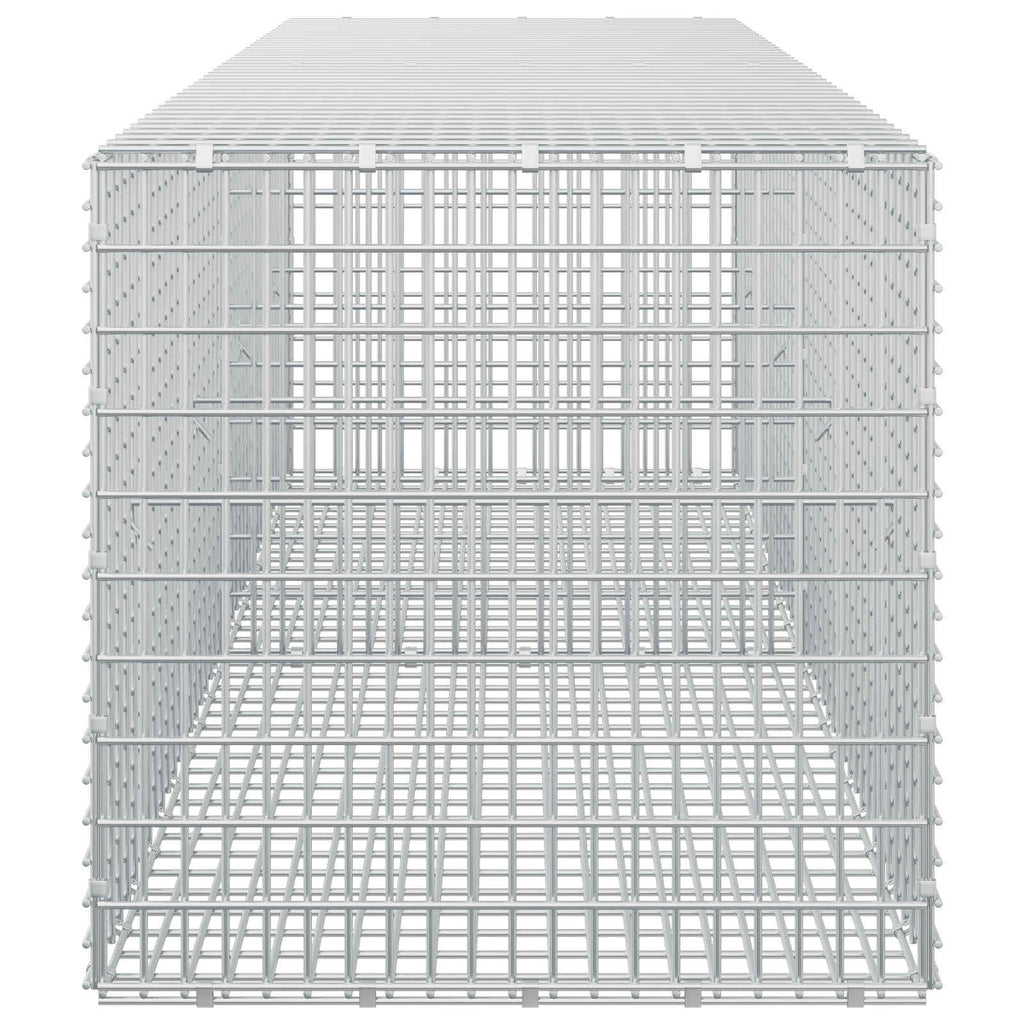 vidaXL Gabion z drutu 3,5 mm i siatką 5x2,5 cm 200x50x50 cm