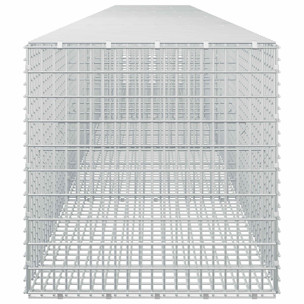 vidaXL Gabion z drutu 3,5 mm i siatką 5x2,5 cm 500x50x50 cm