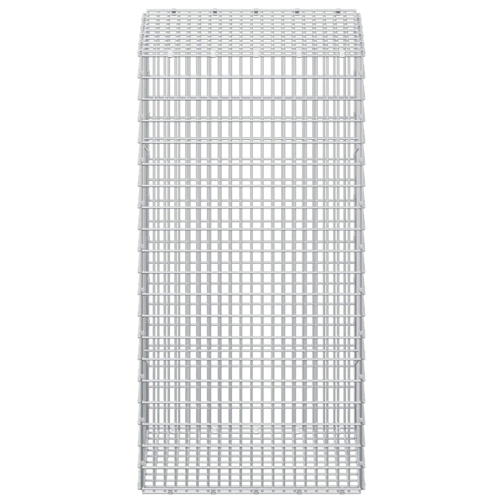 vidaXL Gabion z drutu 3,5 mm i siatką 5x2,5 cm 50x50x100 cm