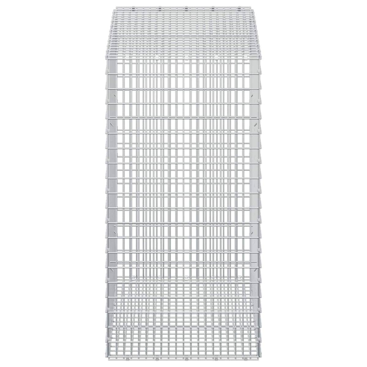 vidaXL Gabion z drutu 3,5 mm i siatką 5x2,5 cm 100x50x100 cm