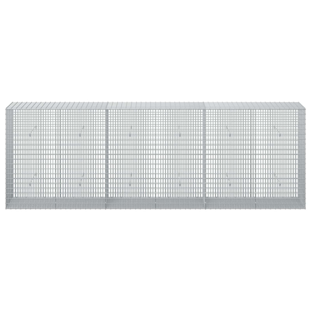 vidaXL Gabion z drutu 3,5 mm i siatką 5x2,5 cm 300x50x100 cm