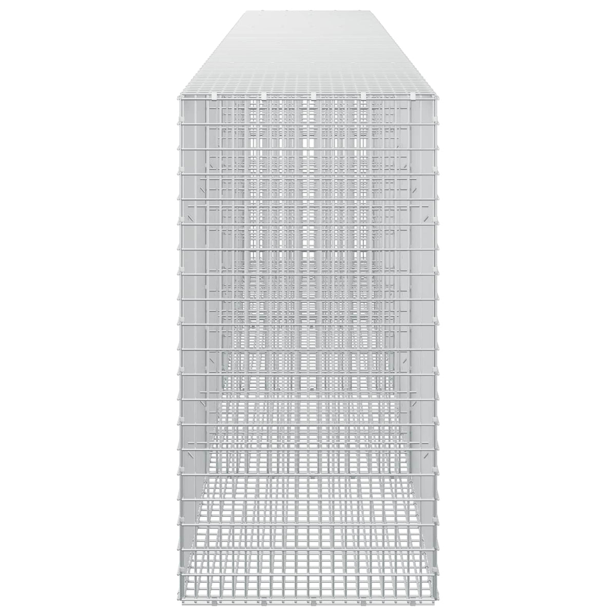 vidaXL Gabion z drutu 3,5 mm i siatką 5x2,5 cm 450x50x100 cm