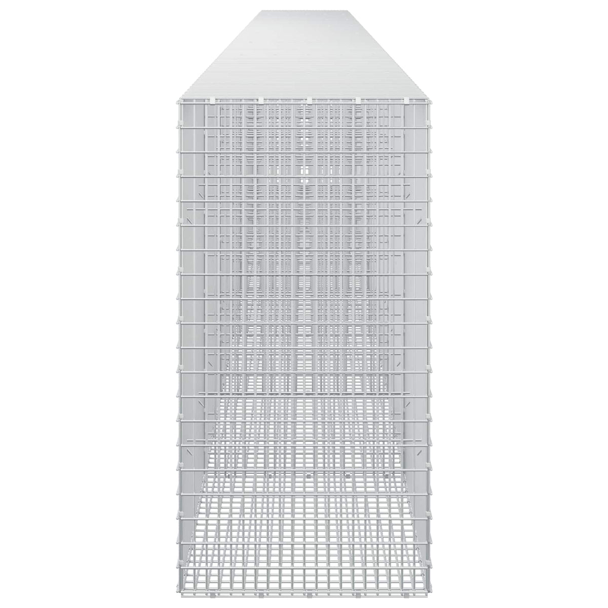 vidaXL Gabion z drutu 3,5 mm i siatką 5x2,5 cm 800x50x100 cm