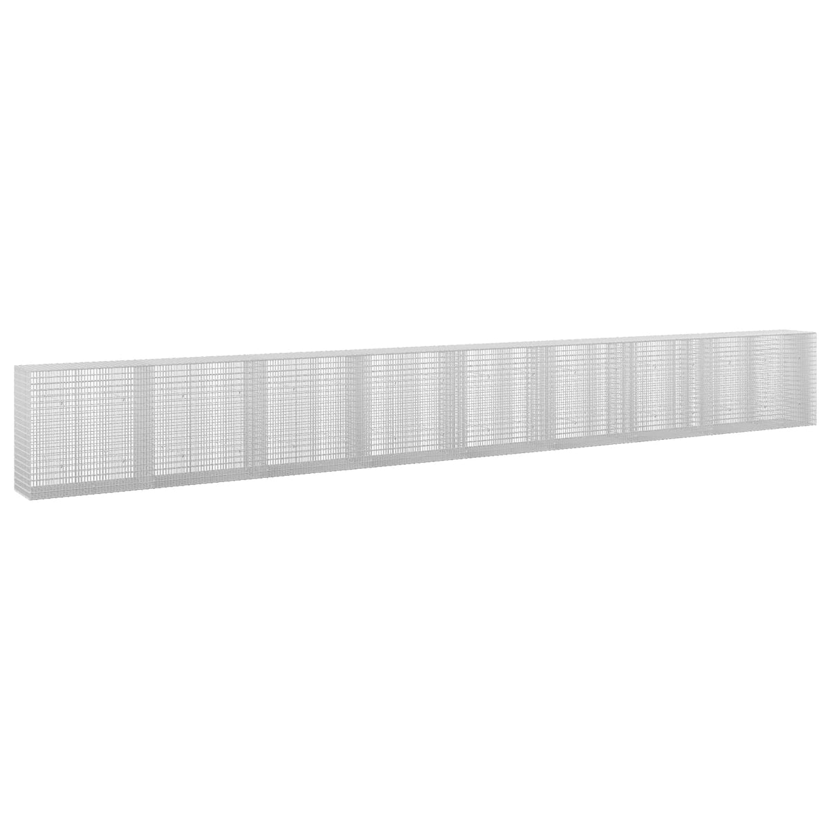vidaXL Gabion z drutu 3,5 mm i siatką 5x2,5 cm 850x50x100 cm