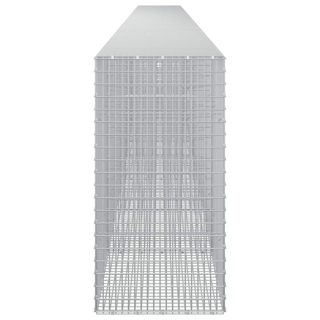 vidaXL Gabion z drutu 3,5 mm i siatką 5x2,5 cm 900x50x100 cm