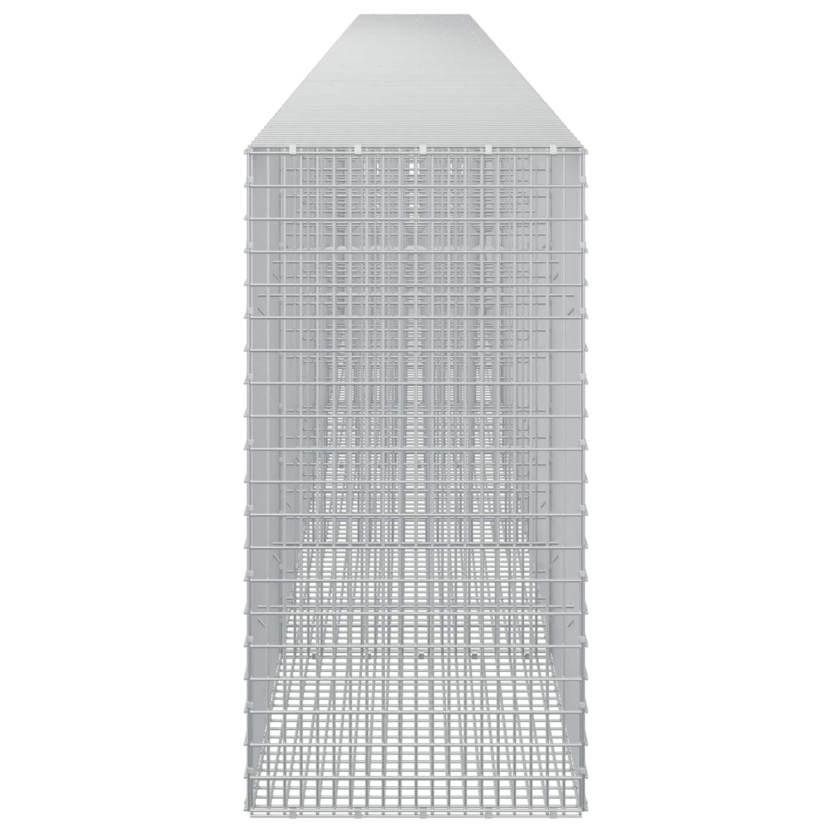 vidaXL Gabion z drutu 3,5 mm i siatką 5x2,5 cm 900x50x100 cm