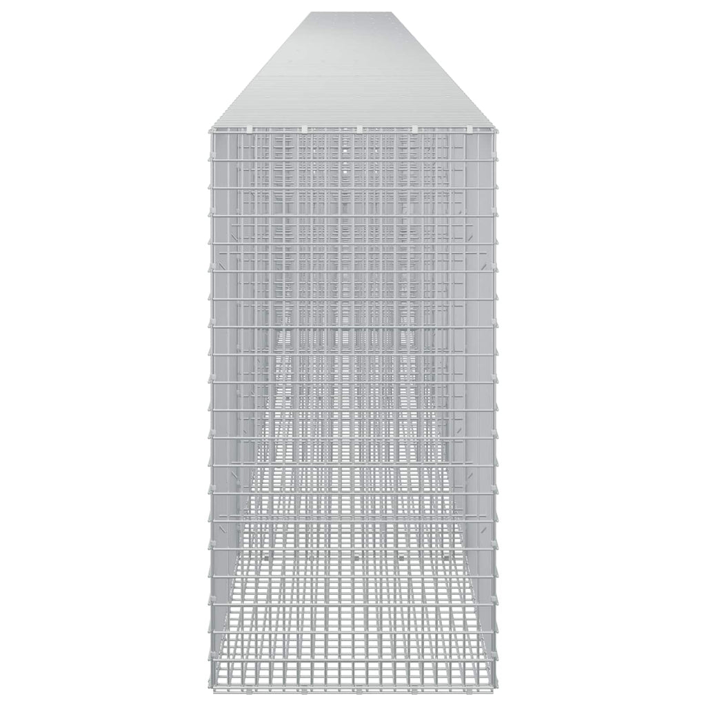 vidaXL Gabion z drutu 3,5 mm i siatką 5x2,5 cm 1100x50x100 cm