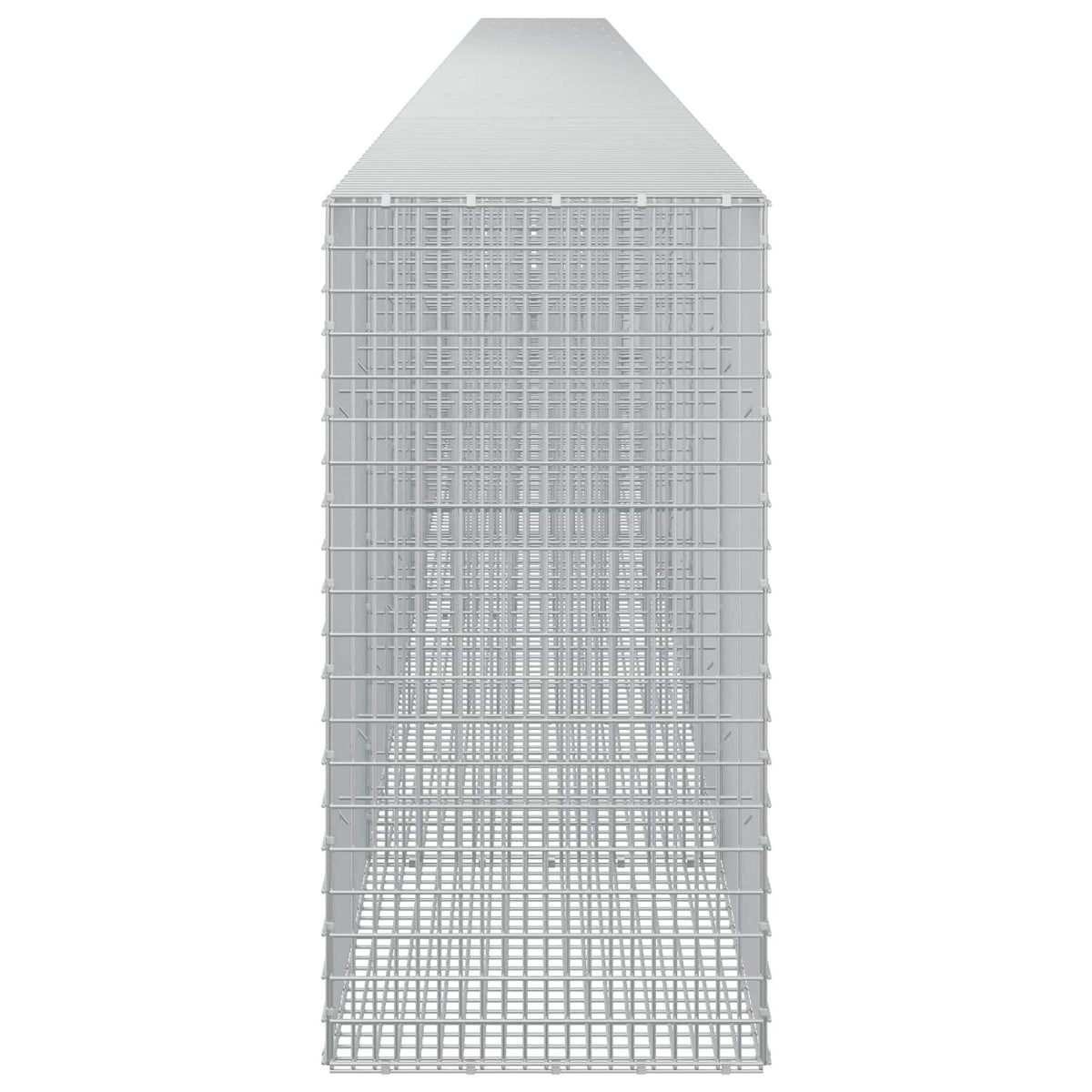vidaXL Gabion z drutu 3,5 mm i siatką 5x2,5 cm 1100x50x100 cm