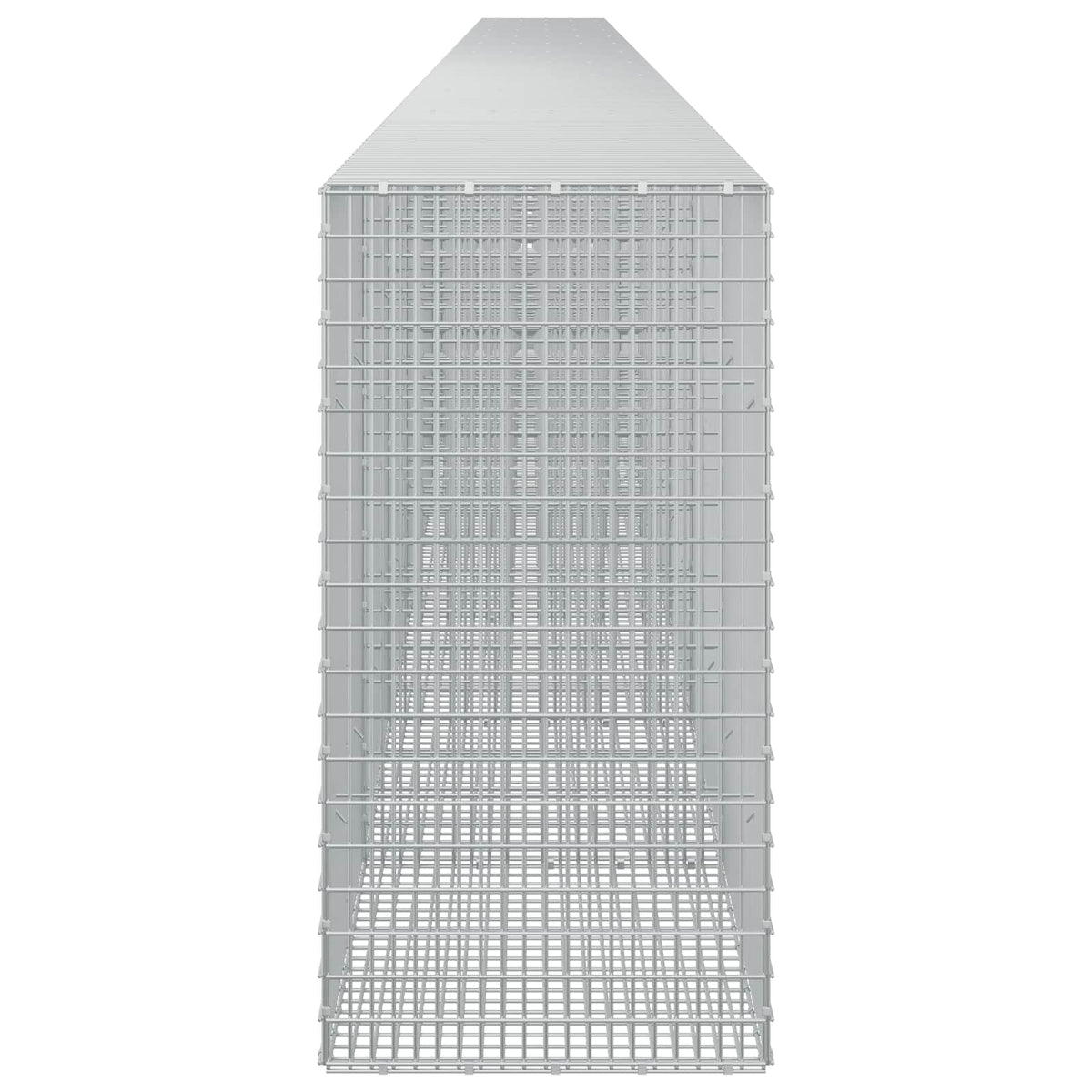 vidaXL Gabion z drutu 3,5 mm i siatką 5x2,5 cm 1150x50x100 cm