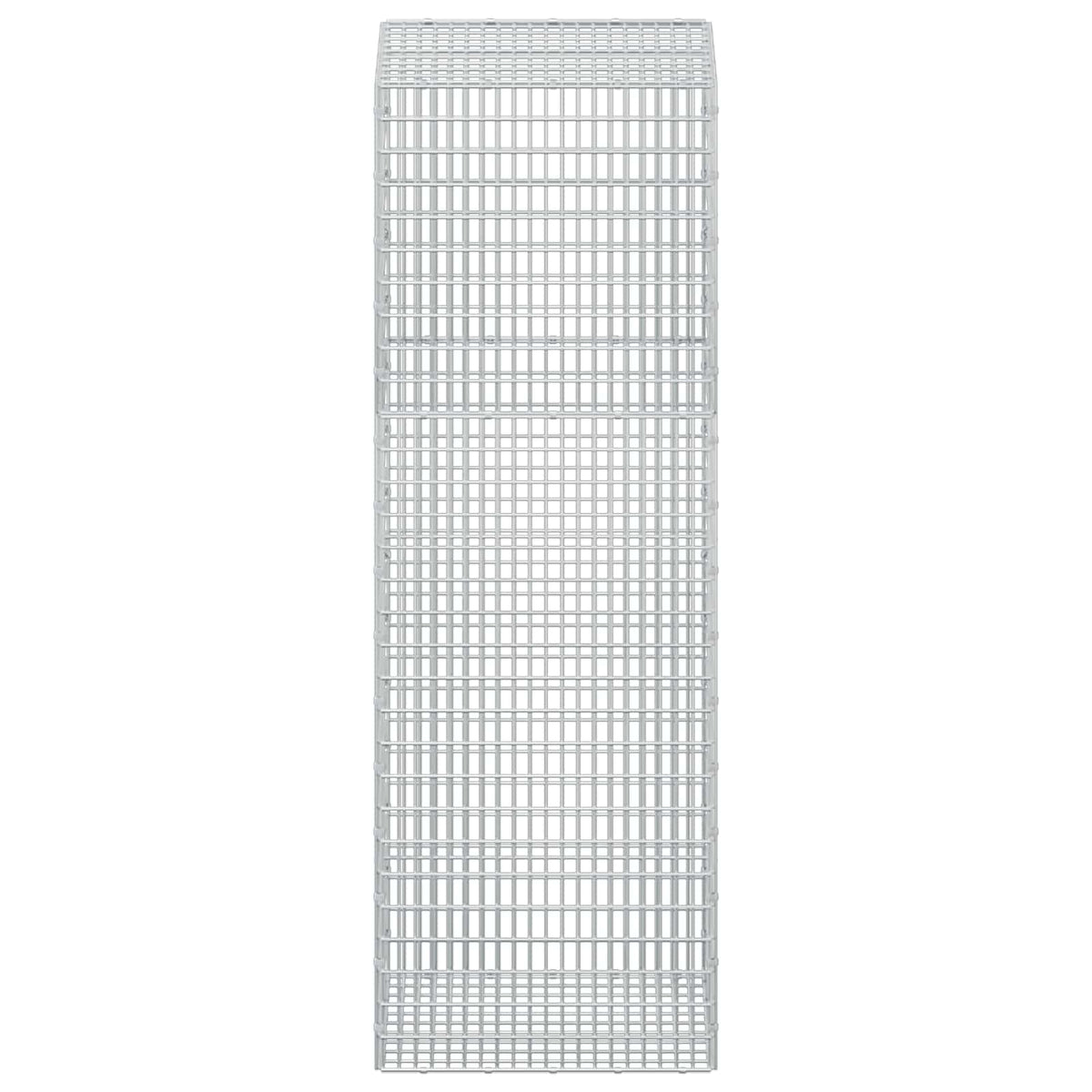 vidaXL Gabion z drutu 3,5 mm i siatką 5x2,5 cm 50x50x150 cm