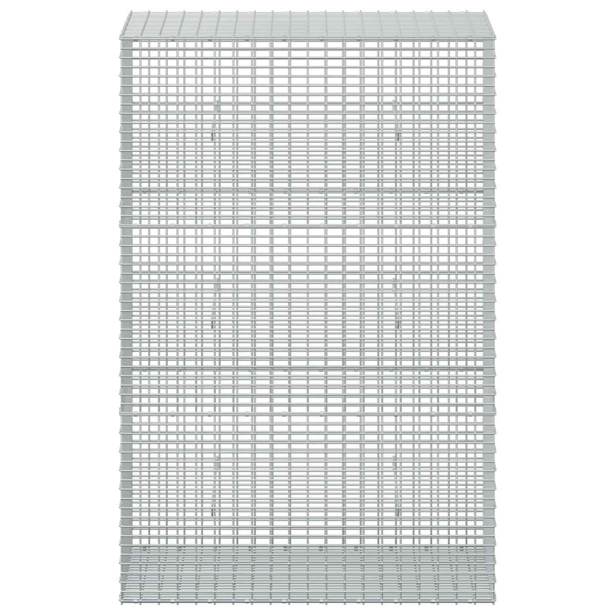 vidaXL Gabion z drutu 3,5 mm i siatką 5x2,5 cm 100x50x150 cm