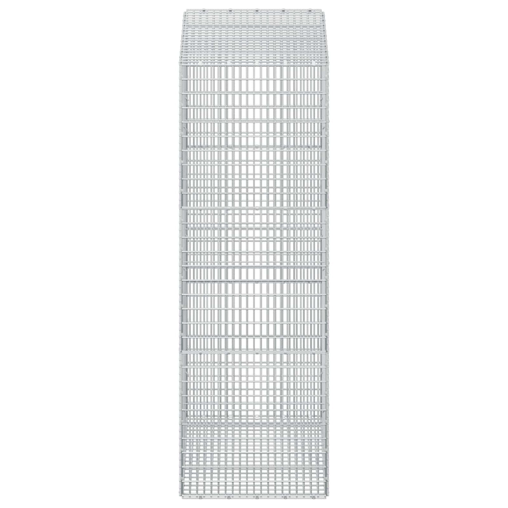 vidaXL Gabion z drutu 3,5 mm i siatką 5x2,5 cm 100x50x150 cm