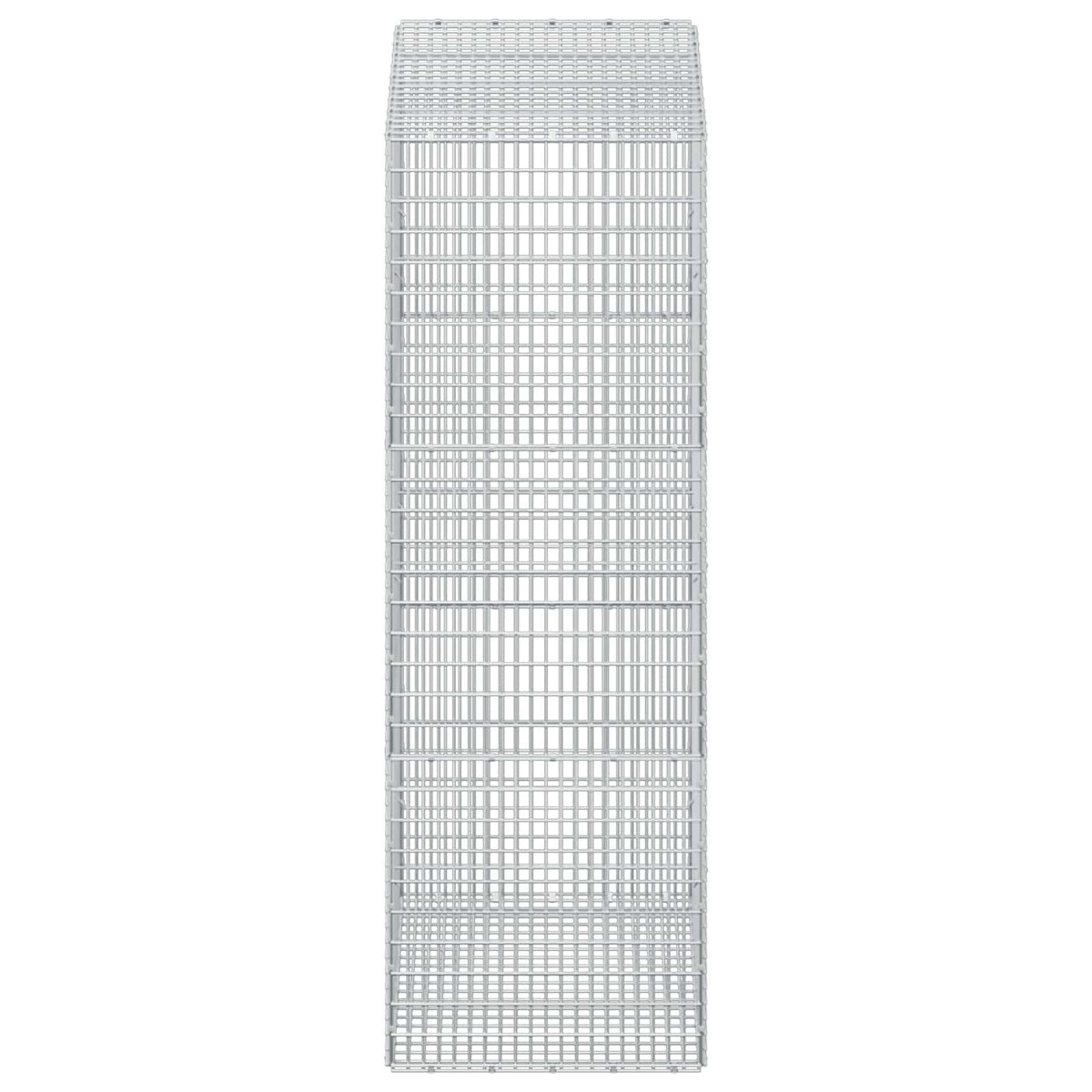 vidaXL Gabion z drutu 3,5 mm i siatką 5x2,5 cm 100x50x150 cm
