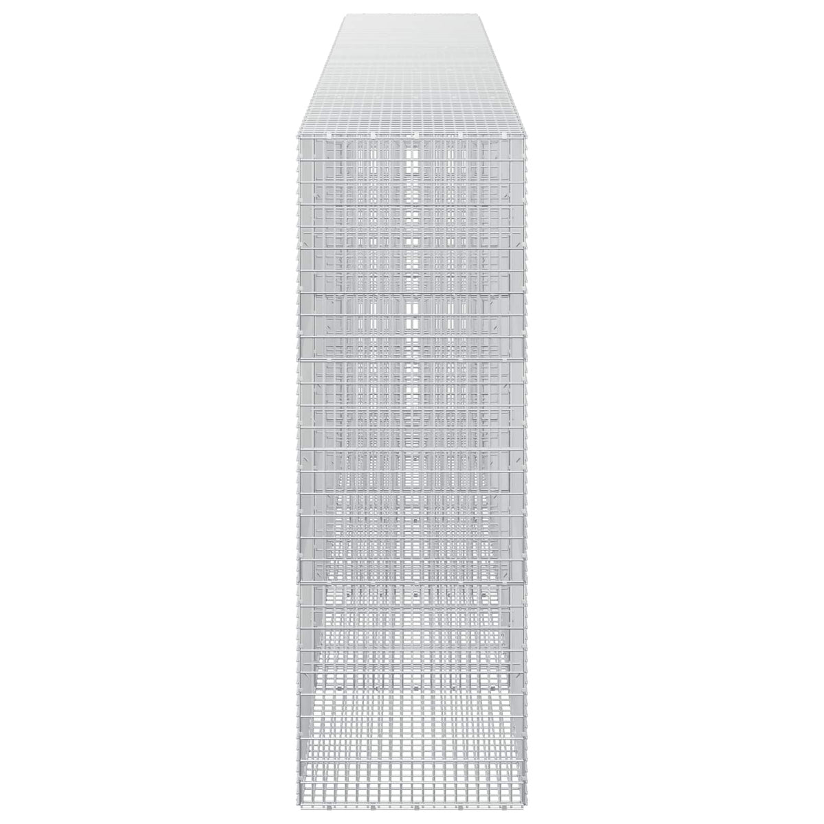 vidaXL Gabion z drutu 3,5 mm i siatką 5x2,5 cm 500x50x150 cm