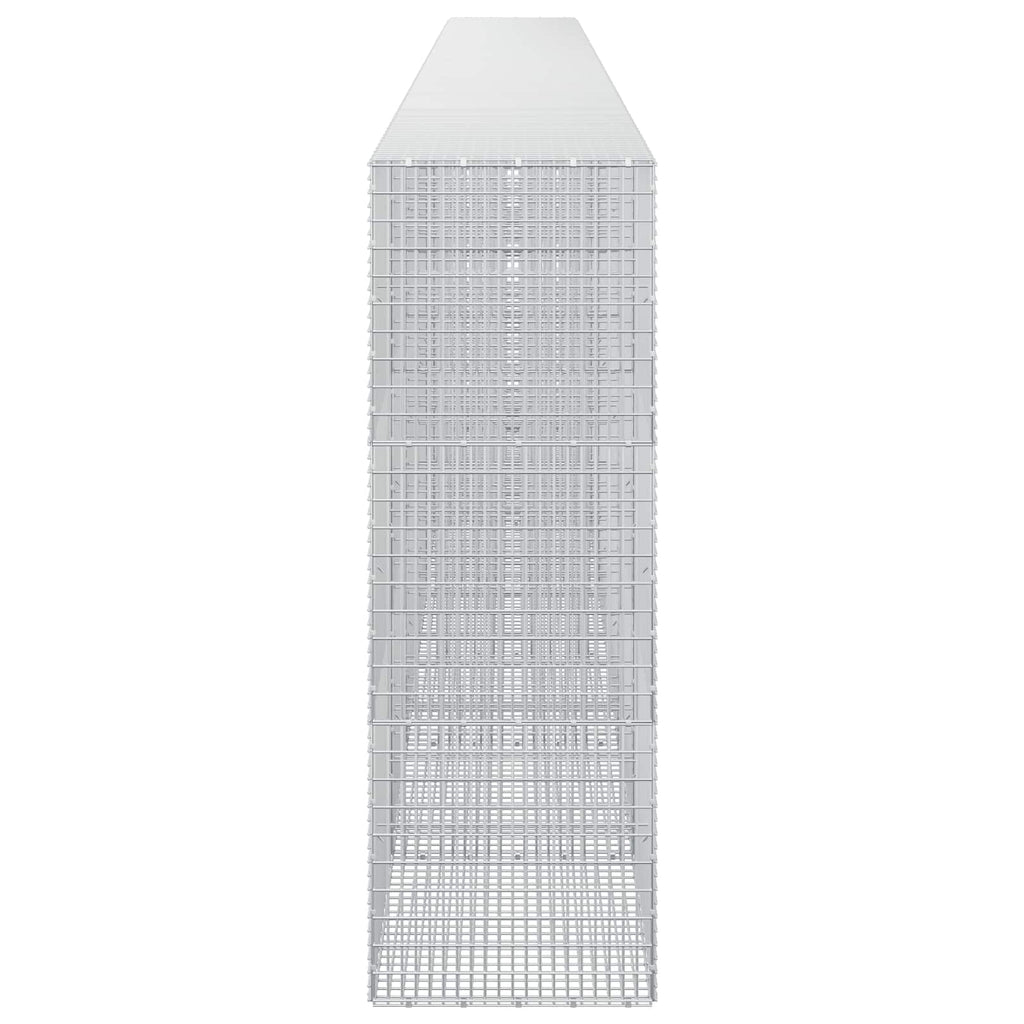vidaXL Gabion z drutu 3,5 mm i siatką 5x2,5 cm 800x50x150 cm