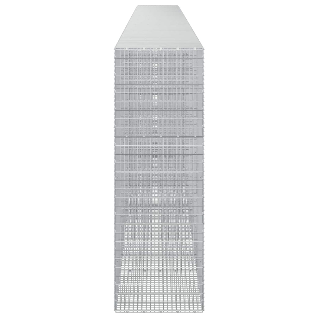vidaXL Gabion z drutu 3,5 mm i siatką 5x2,5 cm 850x50x150 cm