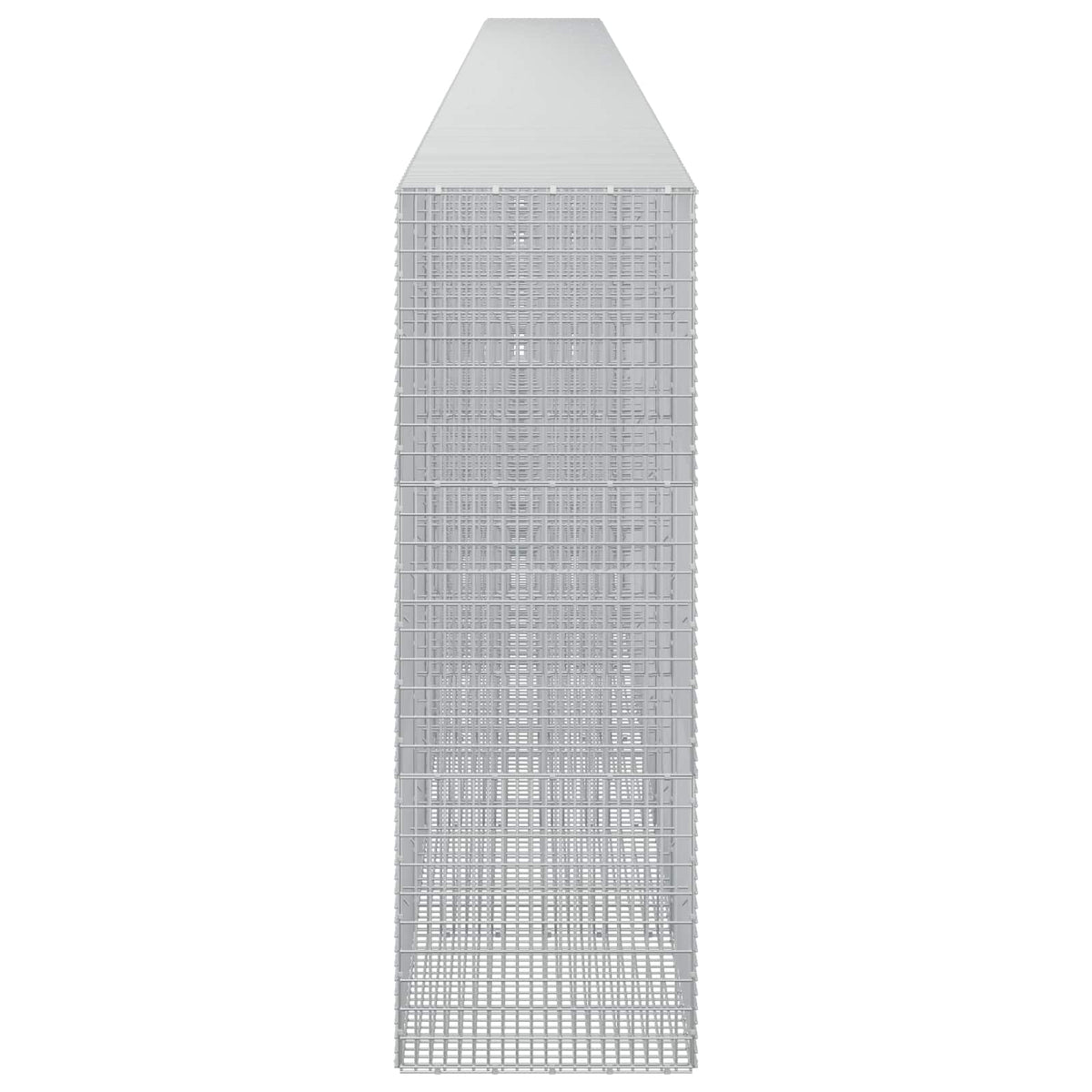 vidaXL Gabion z drutu 3,5 mm i siatką 5x2,5 cm 1200x50x150 cm