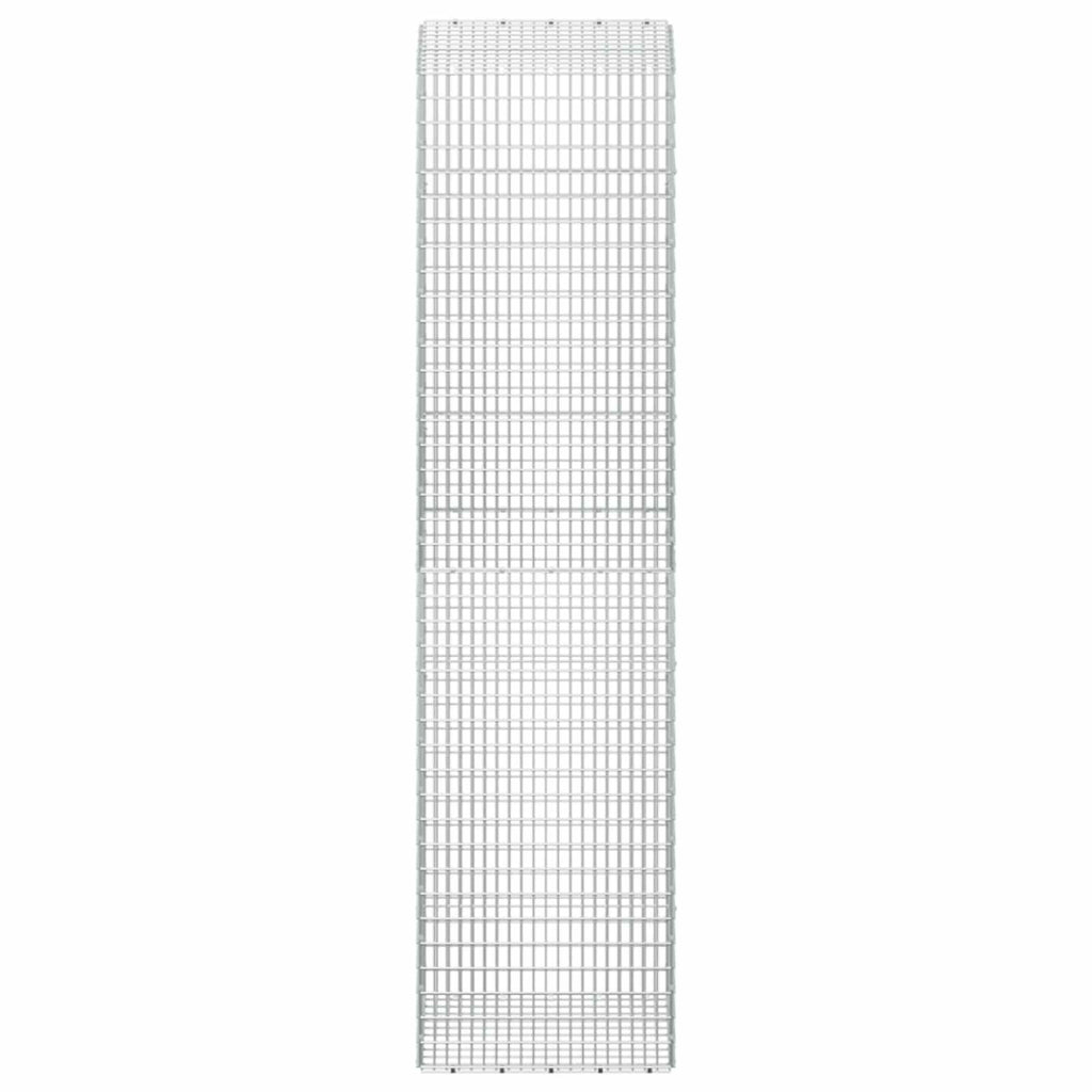 vidaXL Gabion z drutu 3,5 mm i siatką 5x2,5 cm 50x50x200 cm
