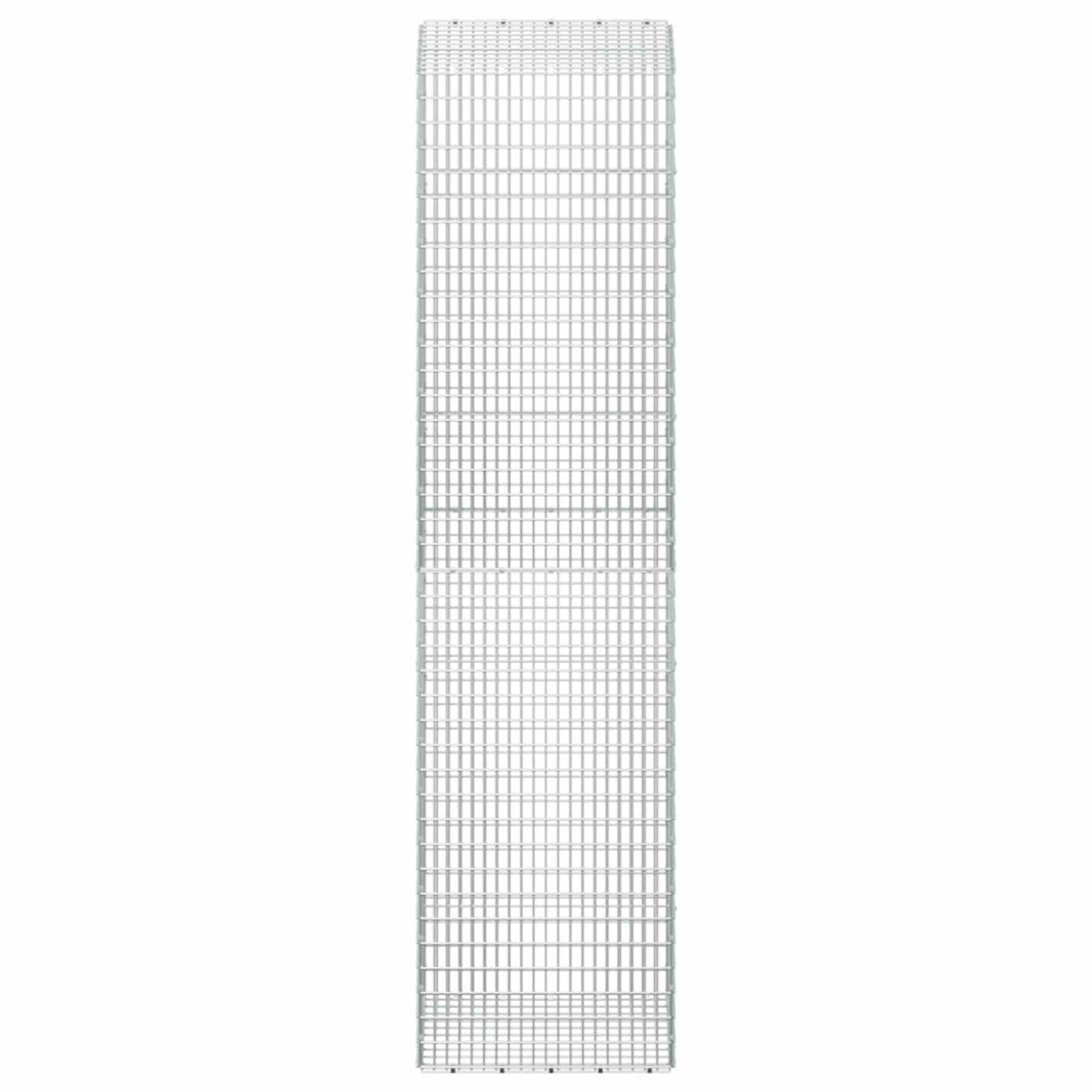 vidaXL Gabion z drutu 3,5 mm i siatką 5x2,5 cm 50x50x200 cm