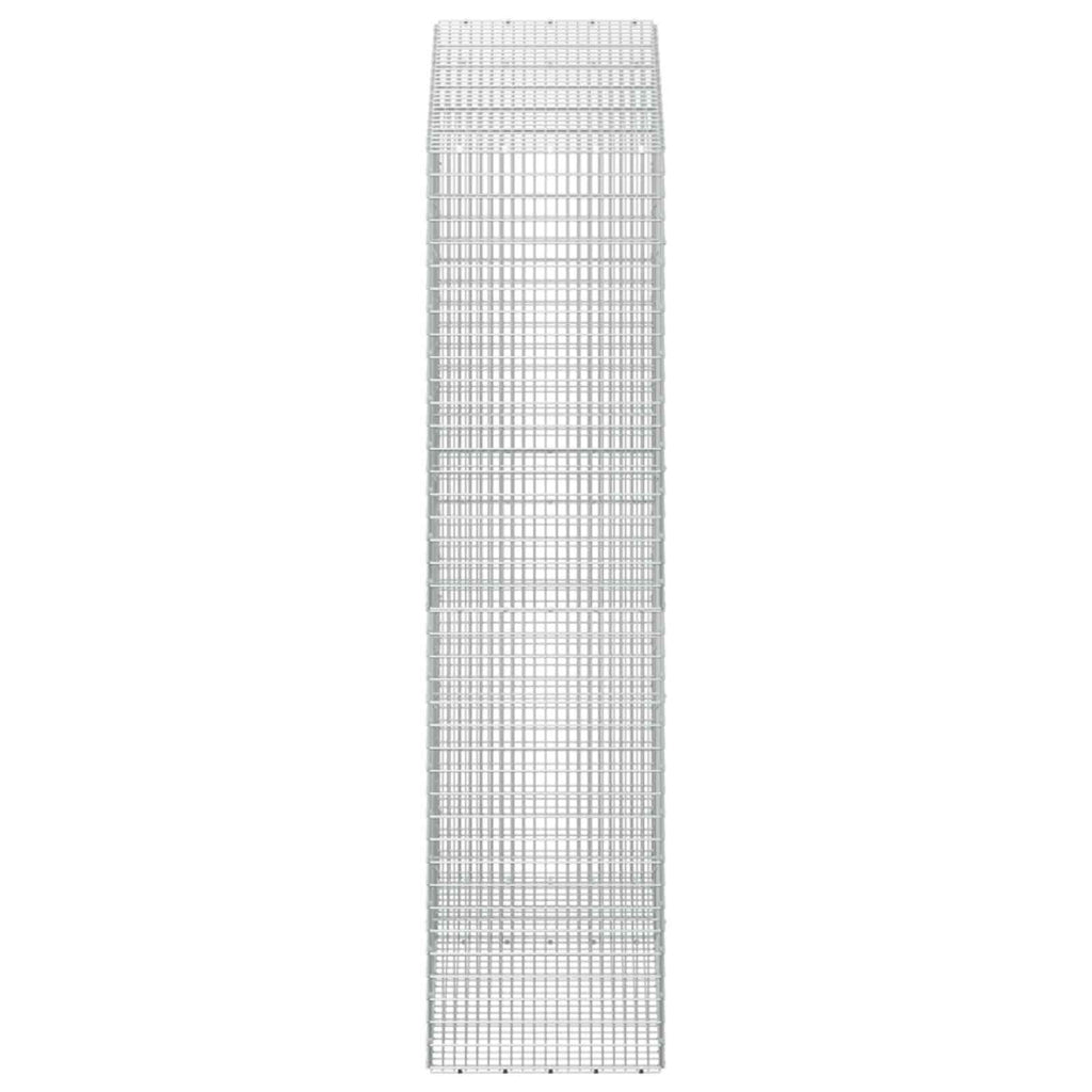 vidaXL Gabion z drutu 3,5 mm i siatką 5x2,5 cm 150x50x200 cm