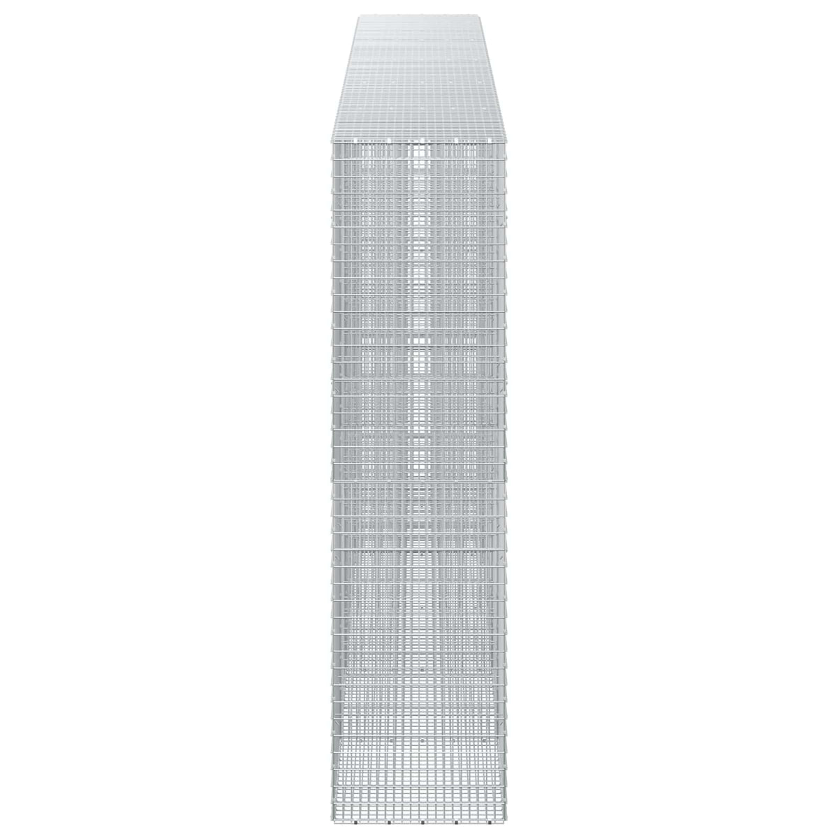 vidaXL Gabion z drutu 3,5 mm i siatką 5x2,5 cm 550x50x200 cm