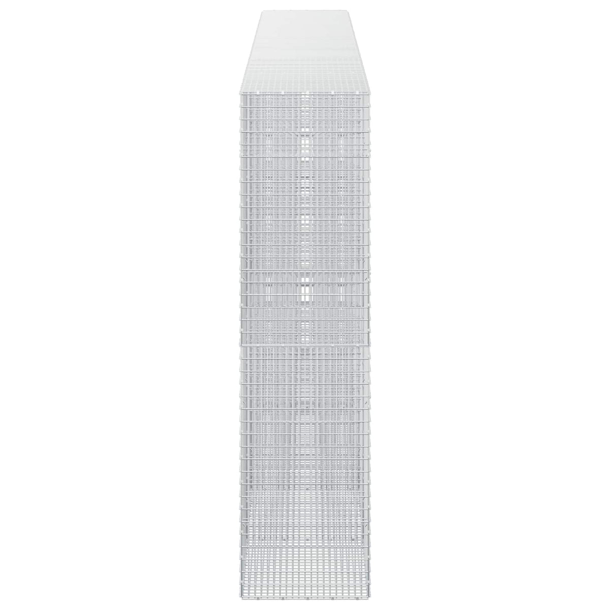 vidaXL Gabion z drutu 3,5 mm i siatką 5x2,5 cm 600x50x200 cm