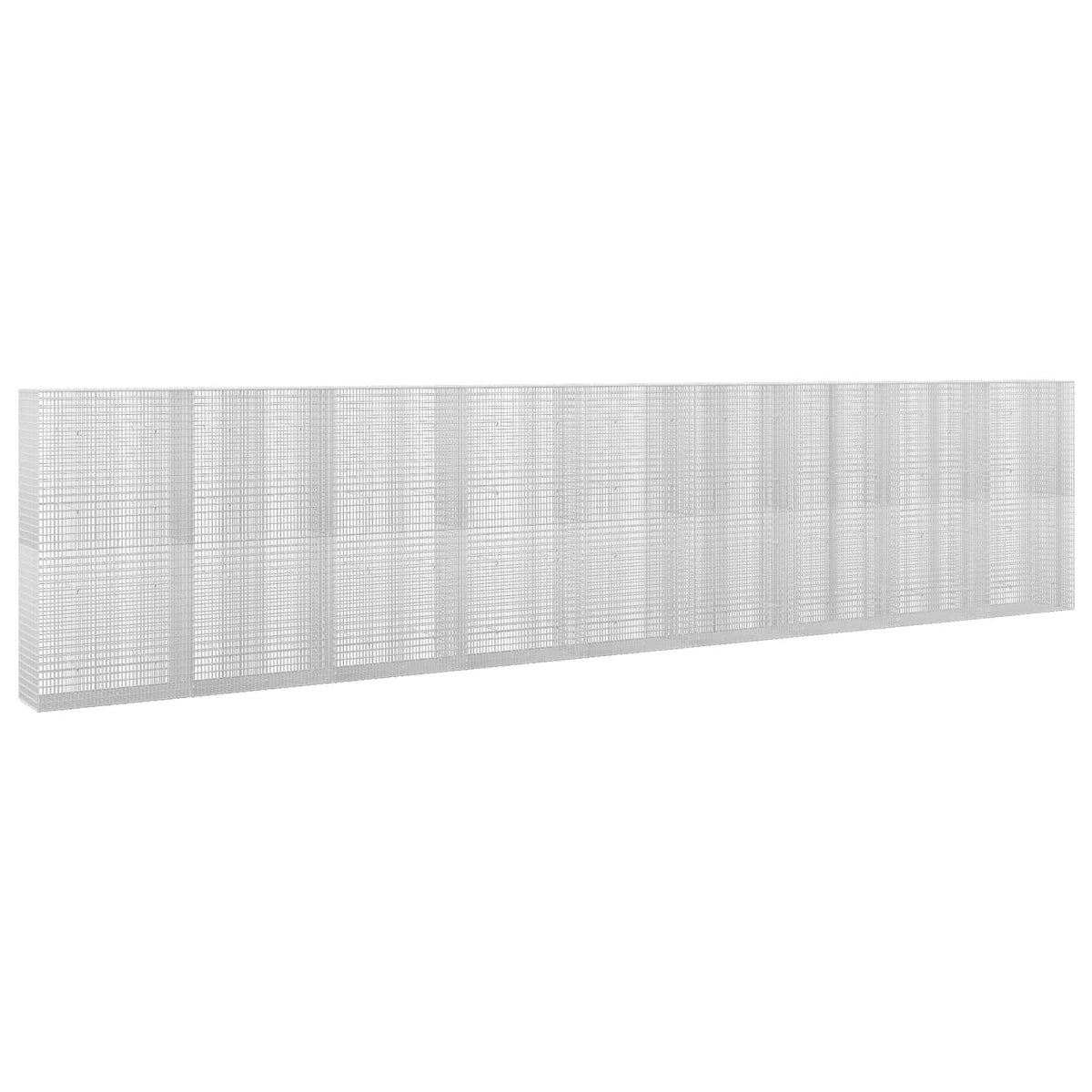 vidaXL Gabion z drutu 3,5 mm i siatką 5x2,5 cm 900x50x200 cm