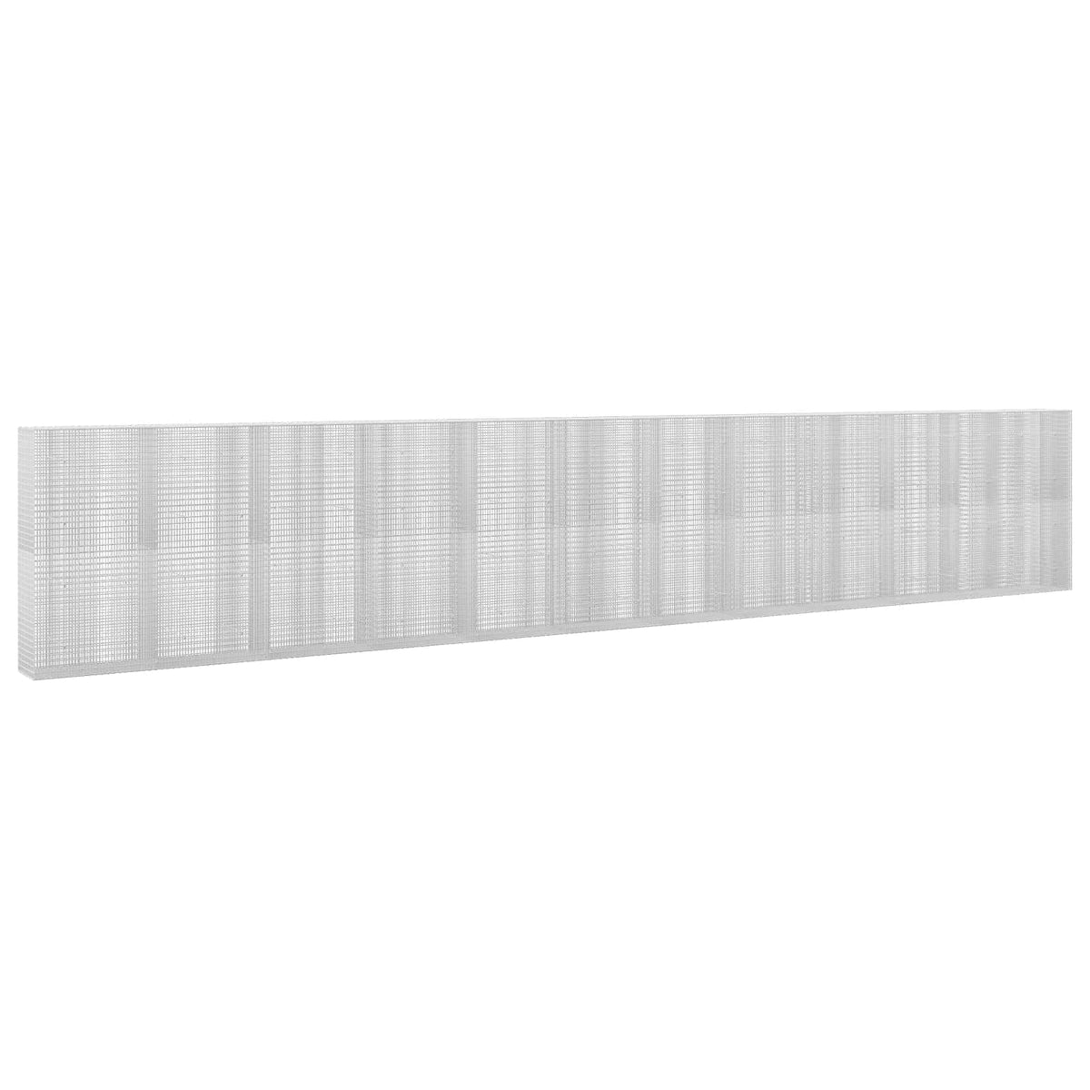 vidaXL Gabion z drutu 3,5 mm i siatką 5x2,5 cm 1150x50x200 cm