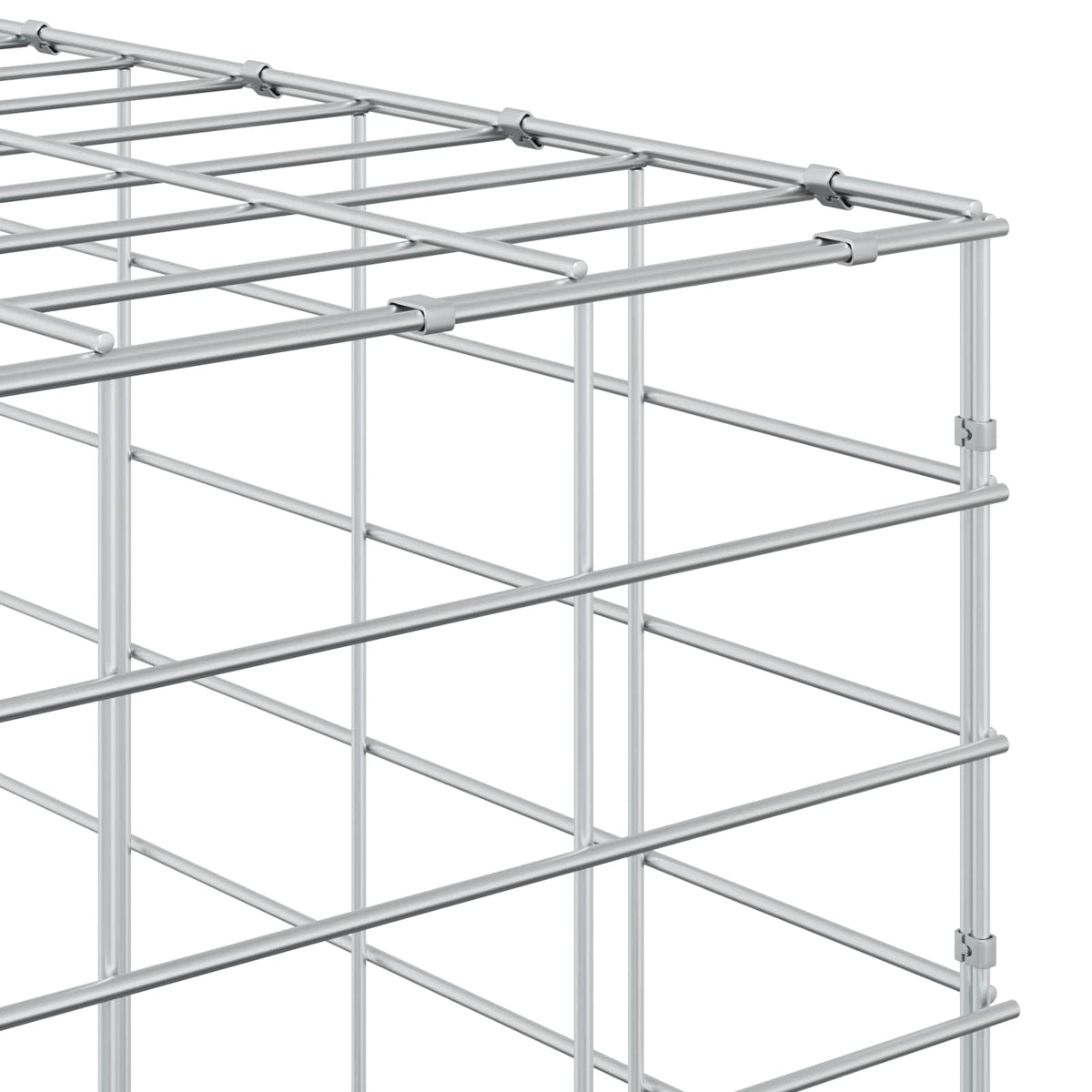 vidaXL Gabion z drutu 3,5 mm i siatką 5x2,5 cm 900x100x50 cm