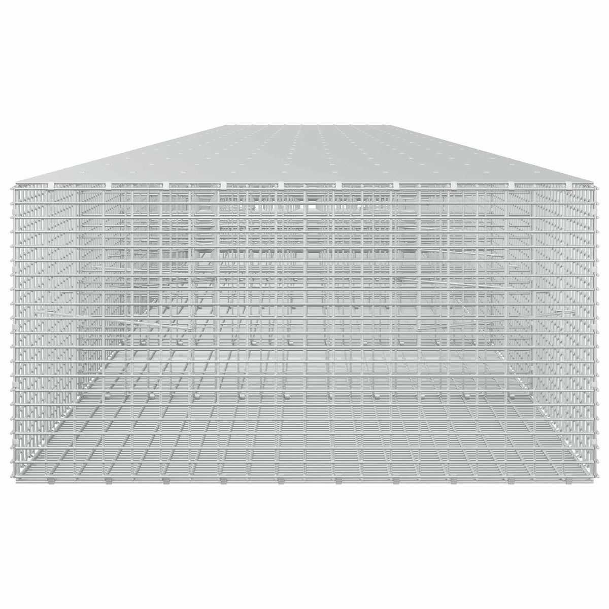 vidaXL Gabion z drutu 3,5 mm i siatką 5x2,5 cm 900x100x50 cm