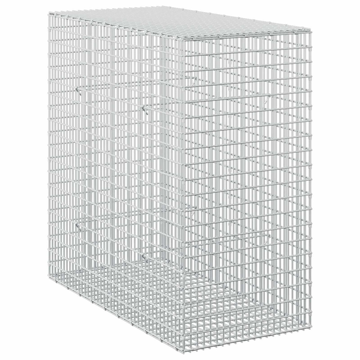 vidaXL Gabion z drutu 3,5 mm i siatką 5x2,5 cm 50x100x100 cm