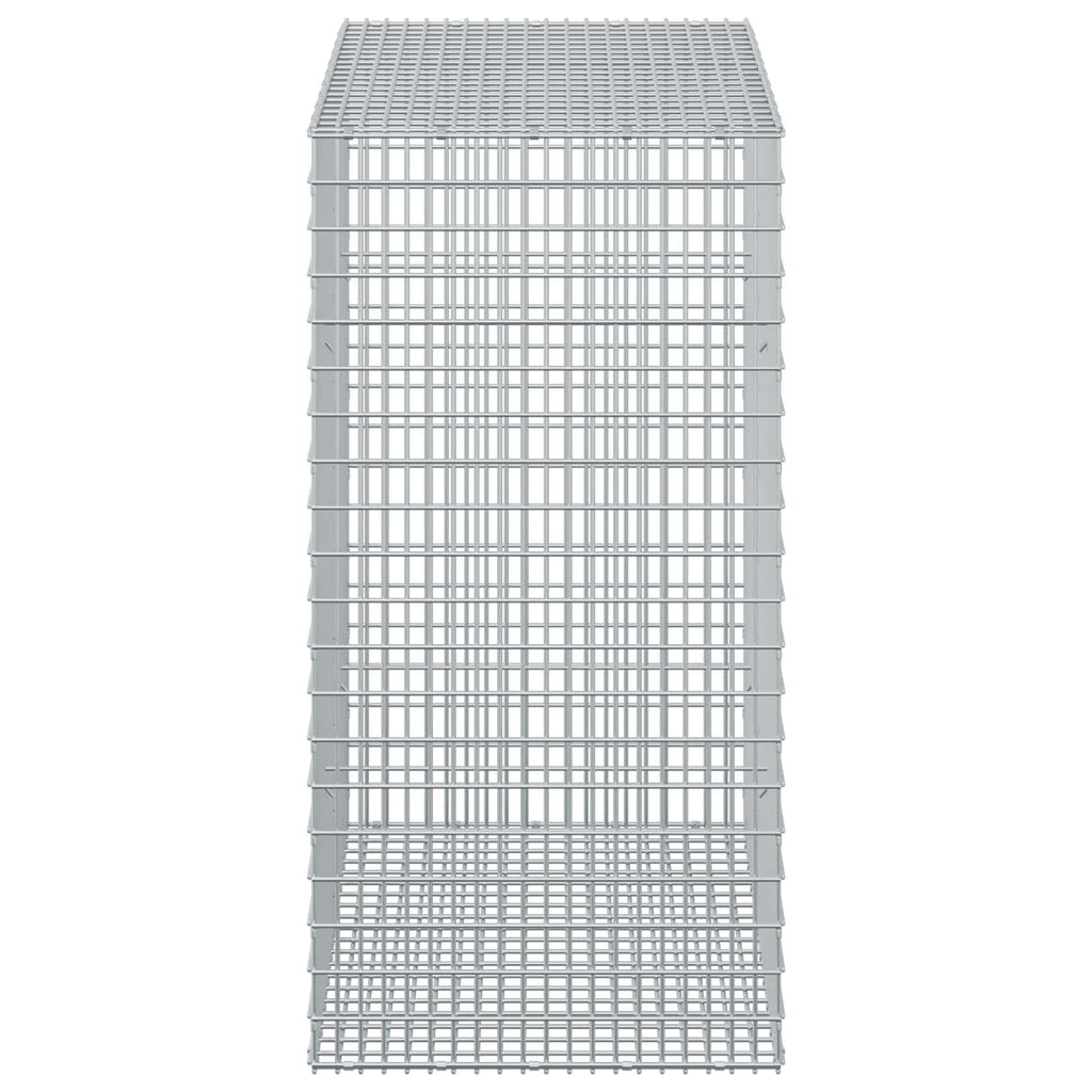 vidaXL Gabion z drutu 3,5 mm i siatką 5x2,5 cm 50x100x100 cm