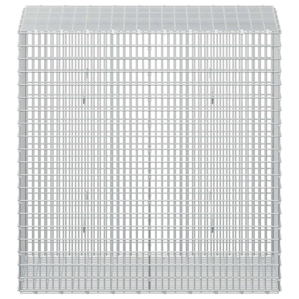 vidaXL Gabion z drutu 3,5 mm i siatką 5x2,5 cm 50x100x100 cm