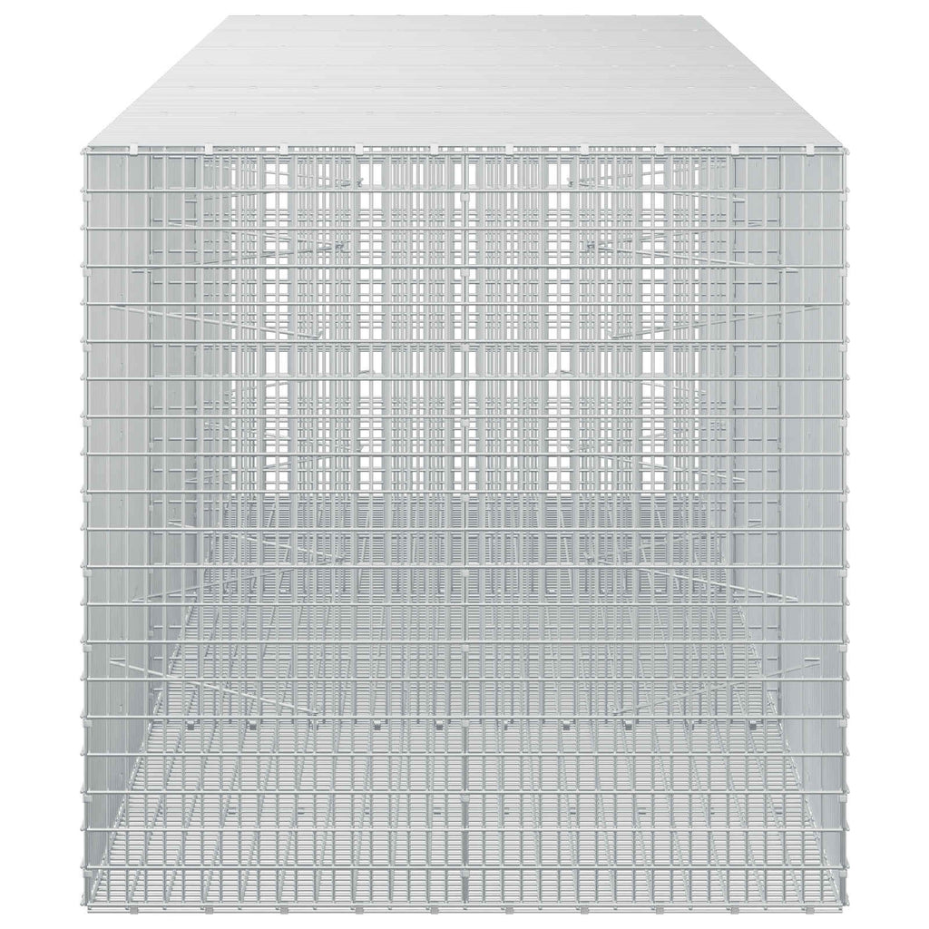 vidaXL Gabion z drutu 3,5 mm i siatką 5x2,5 cm 300x100x100 cm